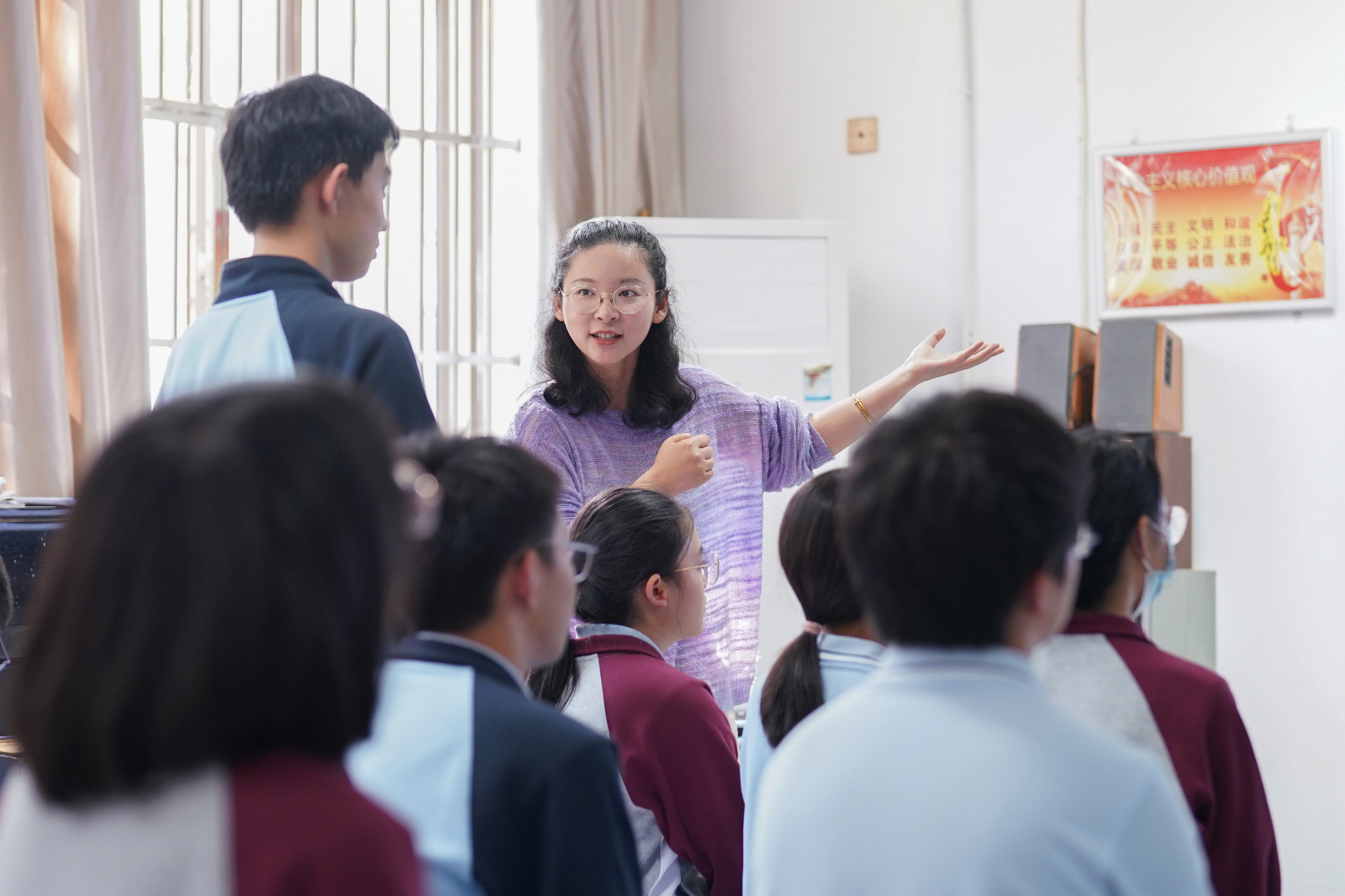 青浦高级中学 校花图片